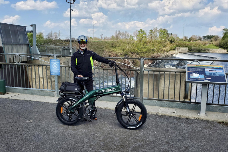 Tesgo STT Powerful Fat Tire Folding E-Bike