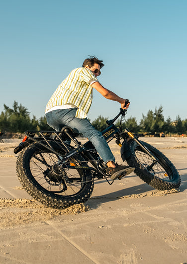 Tesgo Leopard 26" Full Suspension Folding E-Bike