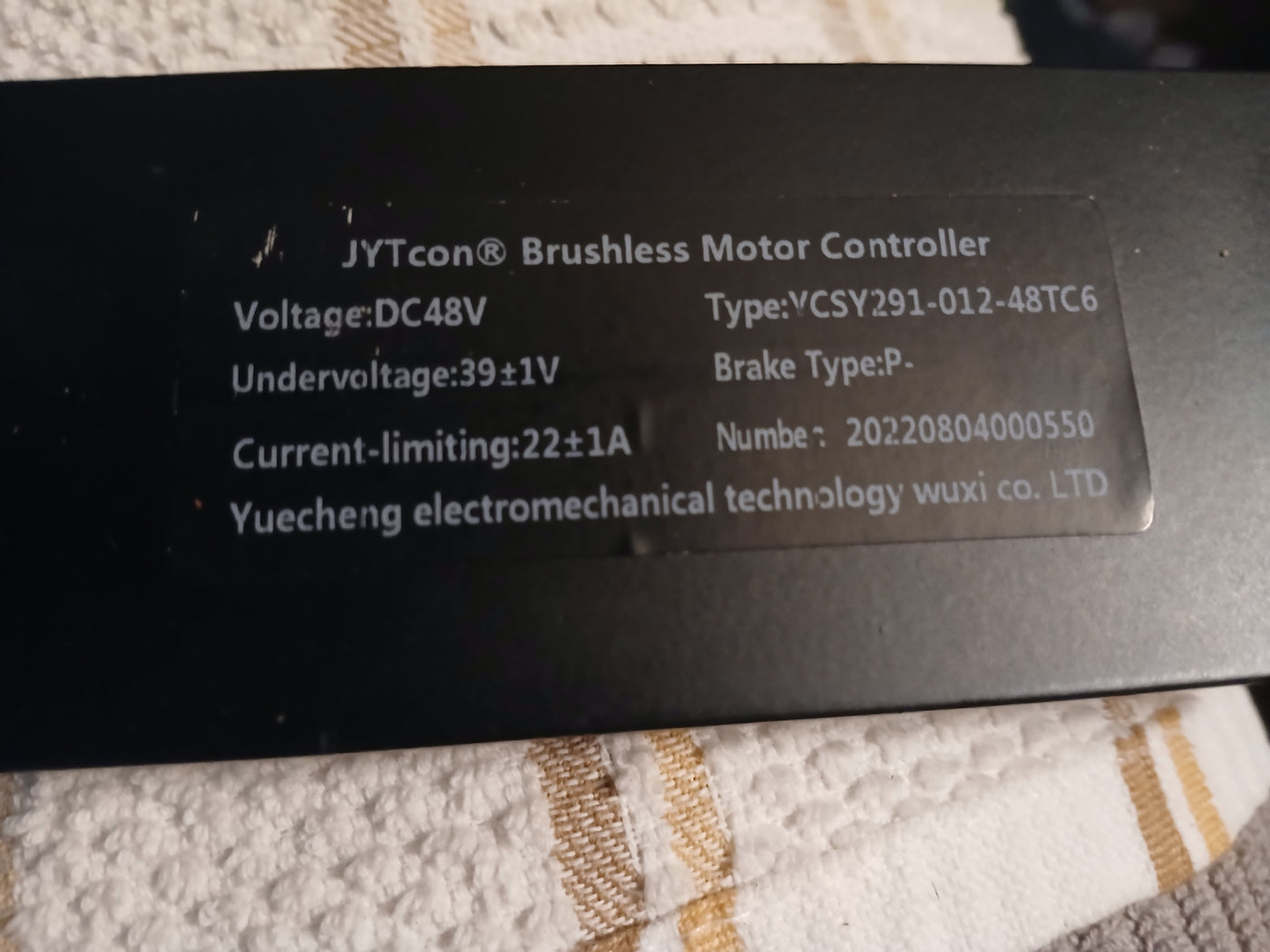Tesgo E-bike Controller