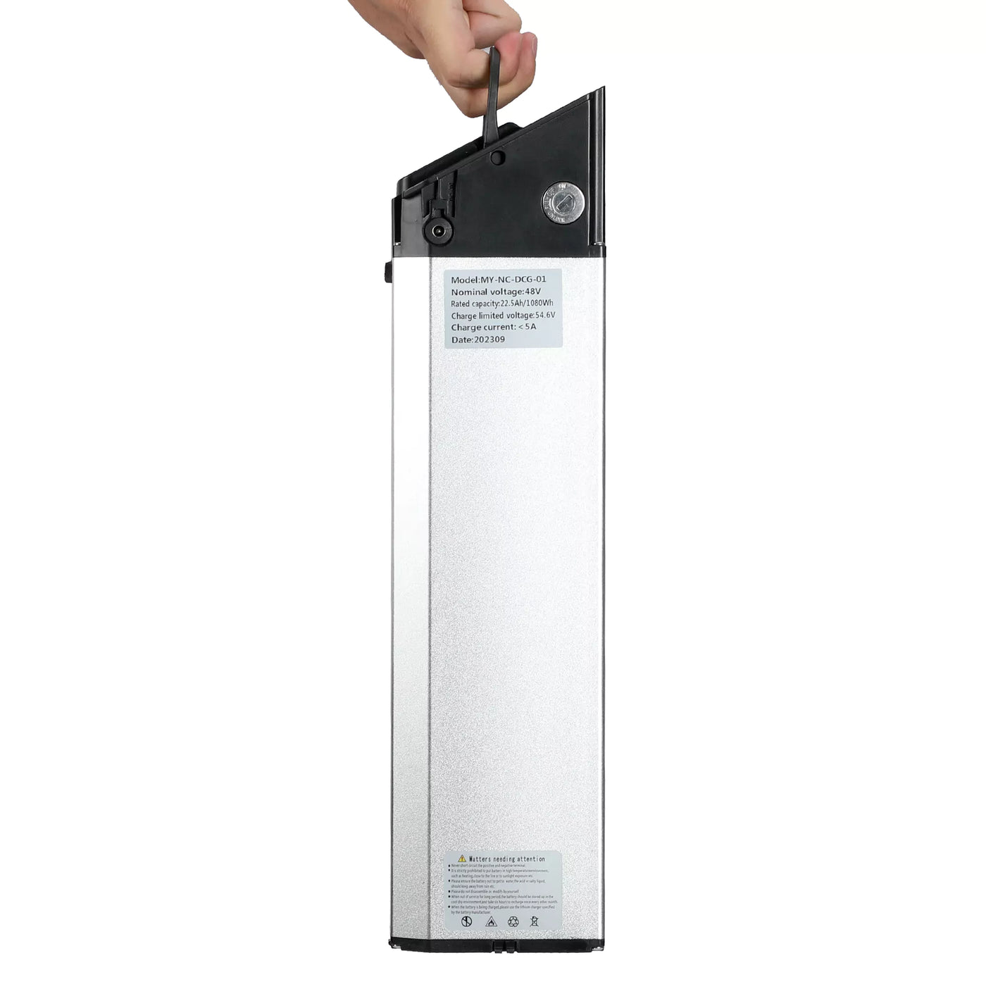 Tesgo Leopard 26" Full Suspension Folding E-Bike battery