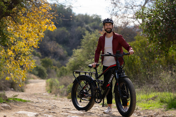 Tesgo EXP Full Suspension Fat Tire E-Bike