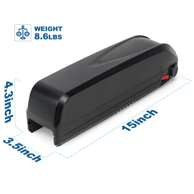 Tesgo Ebike A6 battery phone charge