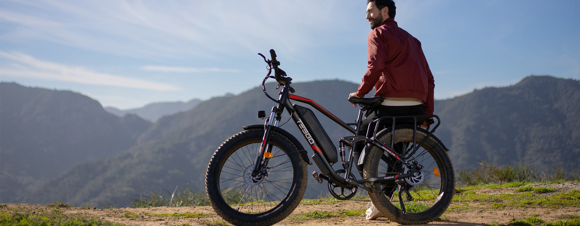 Tesgo EXP Full Suspension Fat Tire E-Bike