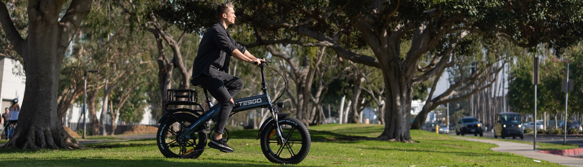 Tesgo STT Powerful Fat Tire Folding E-Bike