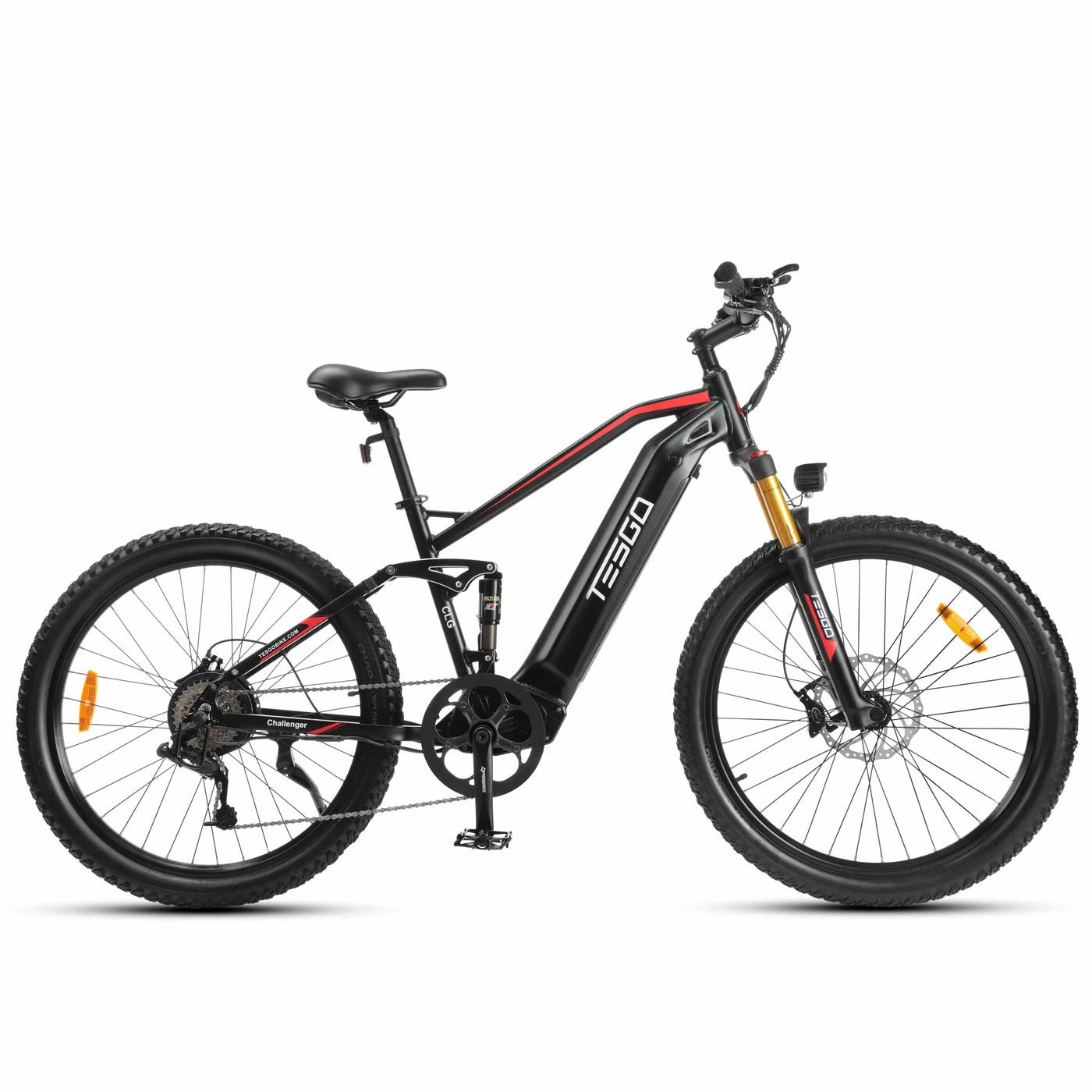 Tesgo Challenger 27.5¡± Full Suspension Electric Mountain Bike