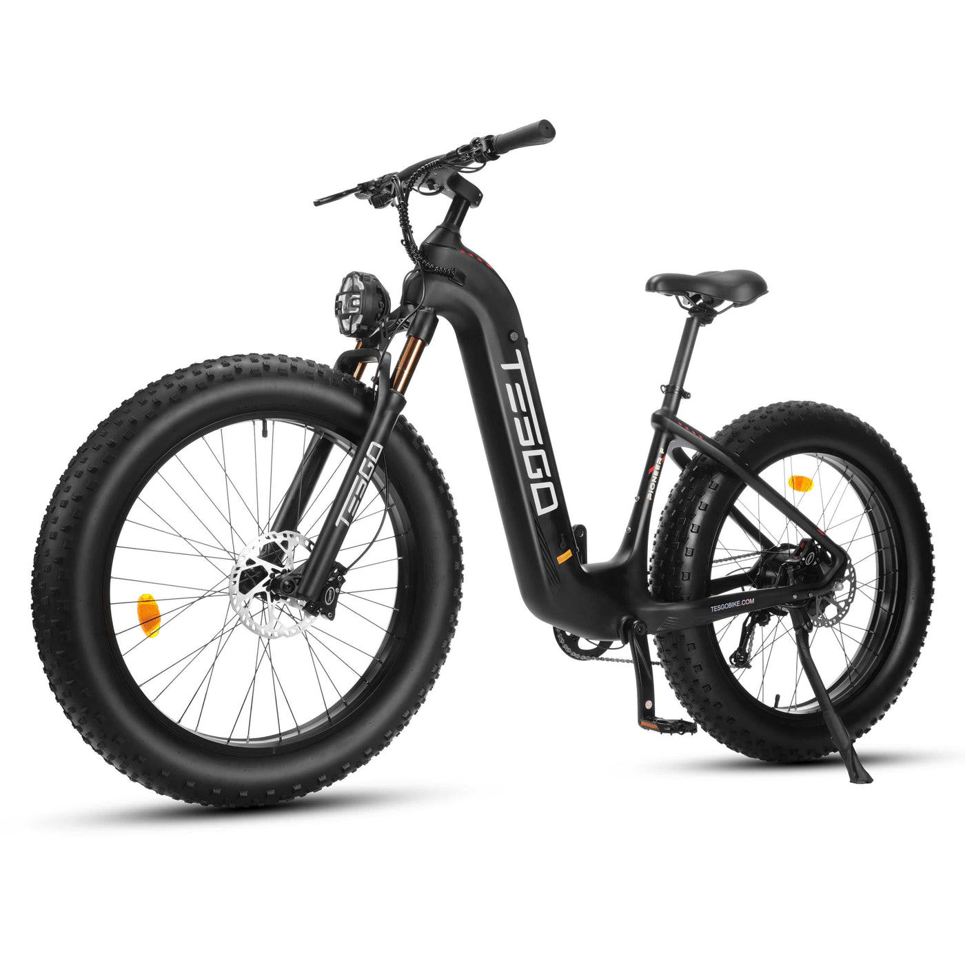Tesgo Pioneer Carbon Fiber Fat Tire E-Bike