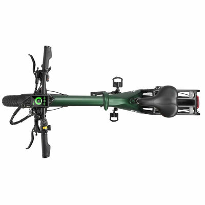 Tesgo STT 20” Foldable Fat Tire Electric Bike #color_army-green